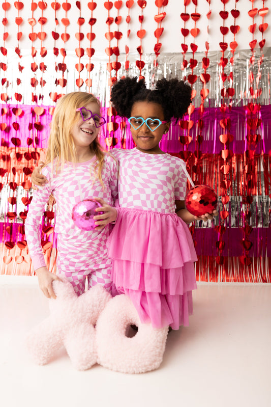 BUBBLEGUM WAVY CHECKERS DREAM SET