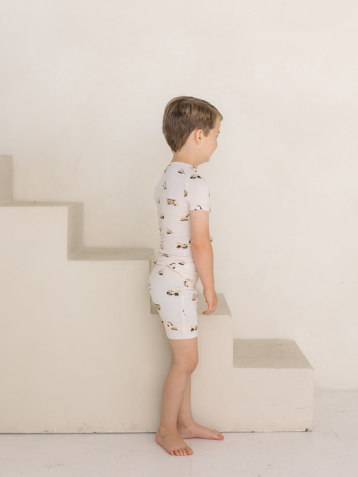 Construction | Bamboo Toddler Short Set