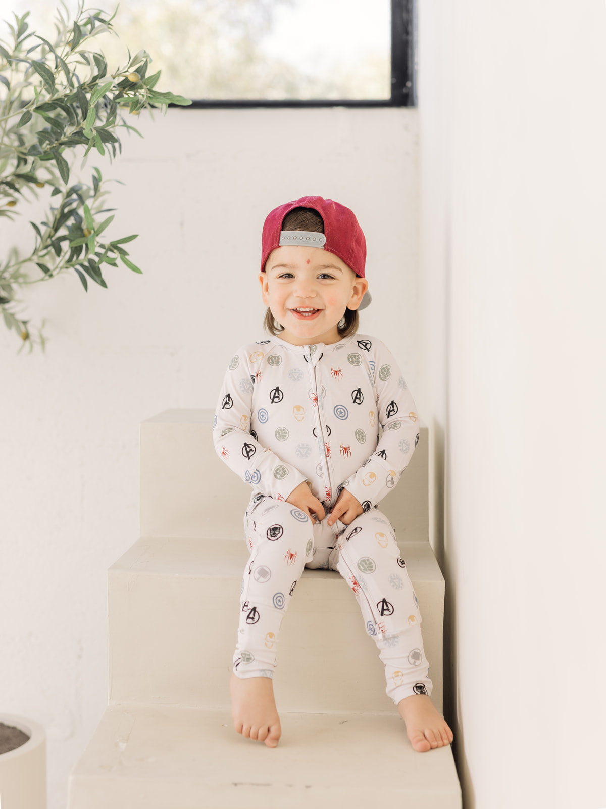 Hero | Bamboo Zip Pajamas