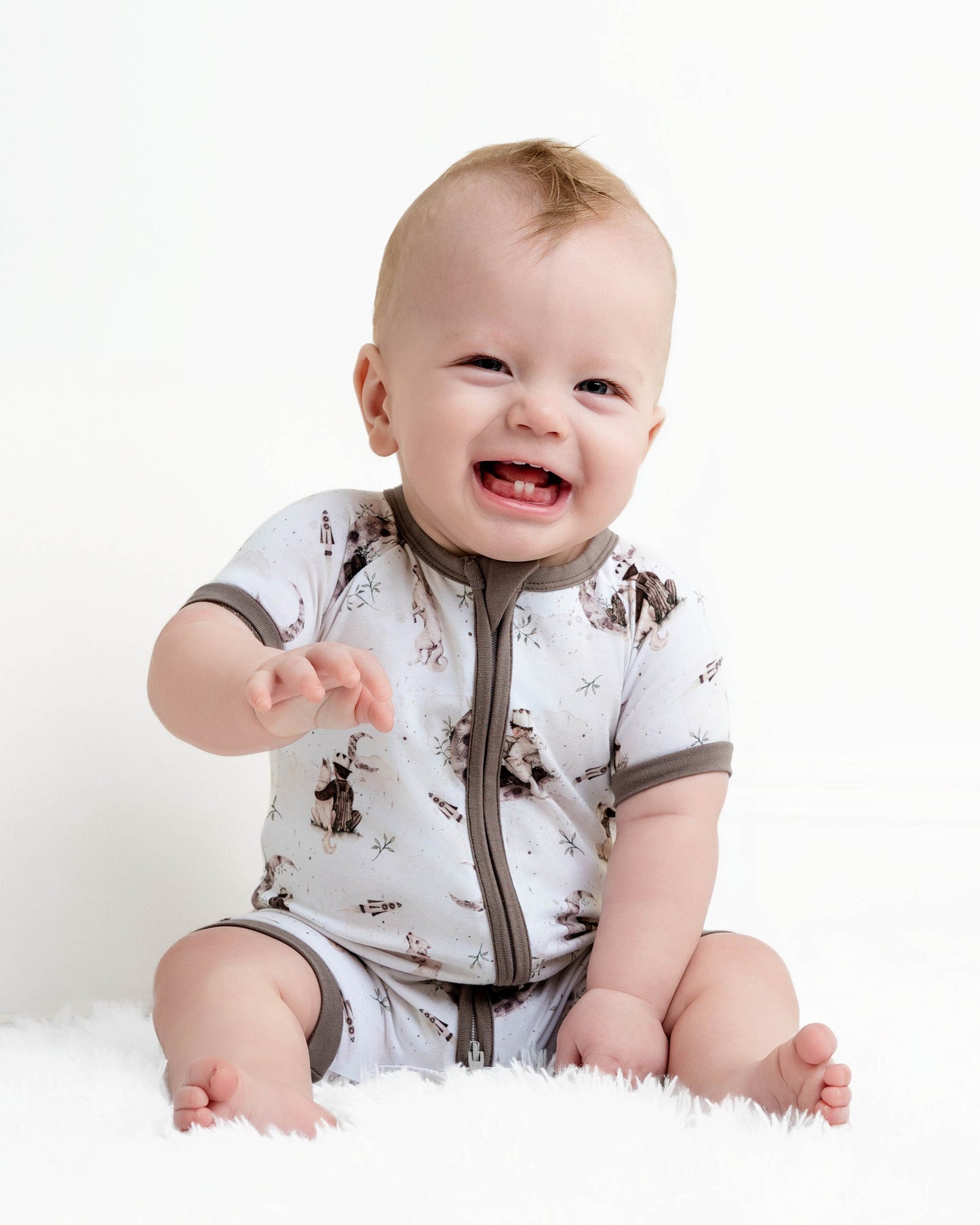 Celestie Bestie Short Sleeve Romper BDLJ