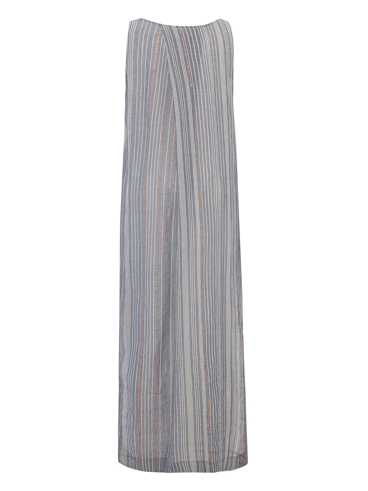 Day Break Dress - Navy With Stripes