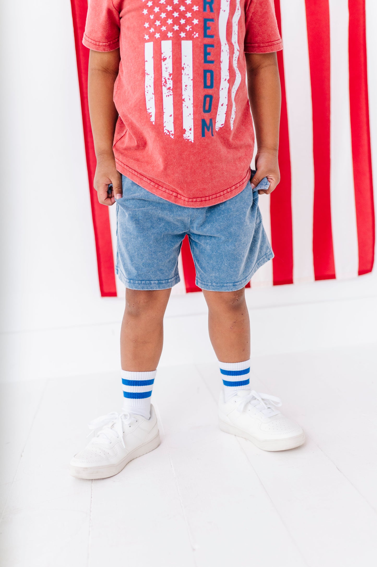 Navy | Vintage CARGO Shorts