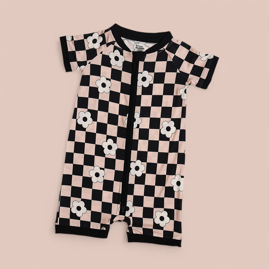 RETRO DAISY CHECKS DREAM SHORTIE