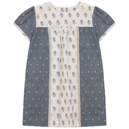 Floral Printed Lace Dress