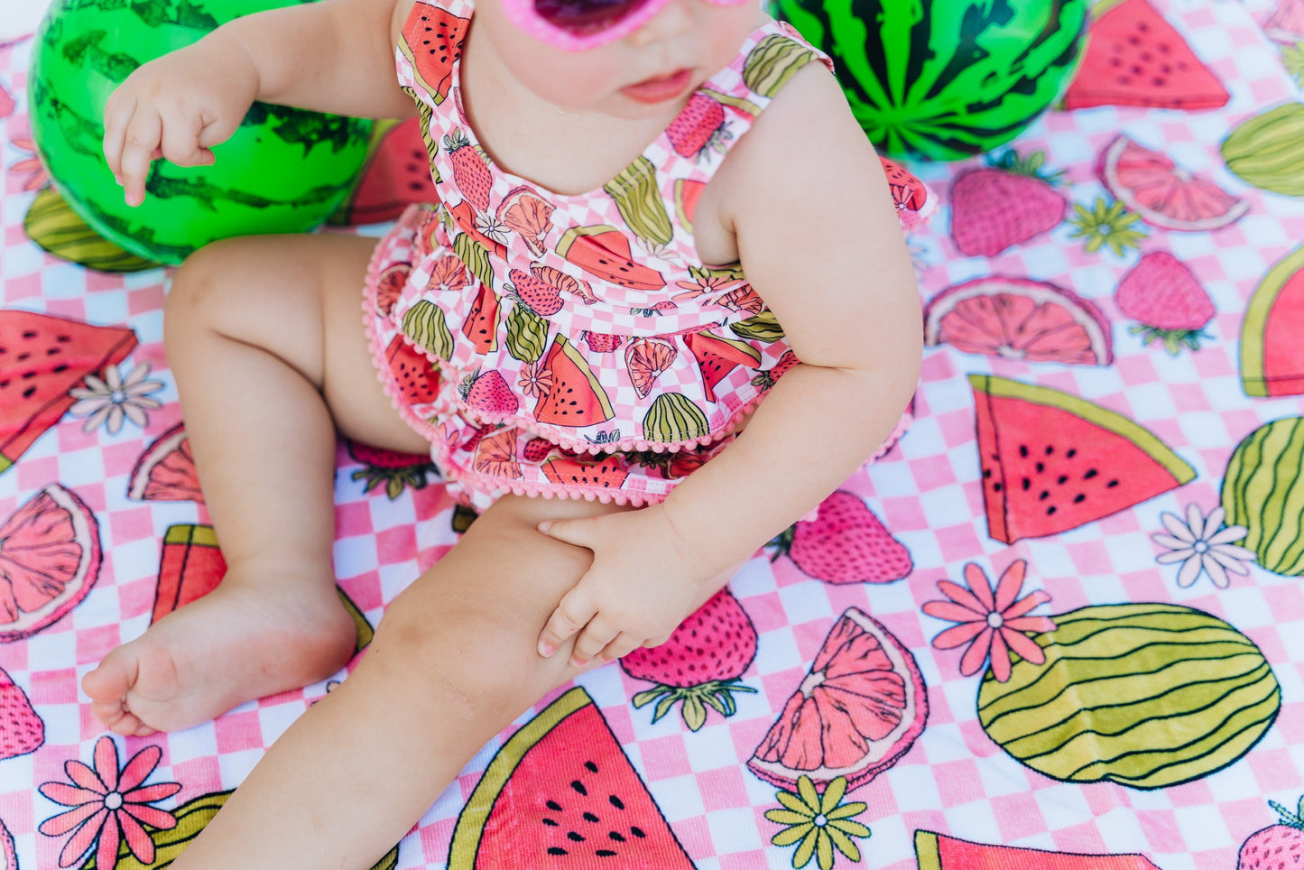 SLICE OF SUMMER DREAM TANKINI TWO PIECE SWIM SUIT