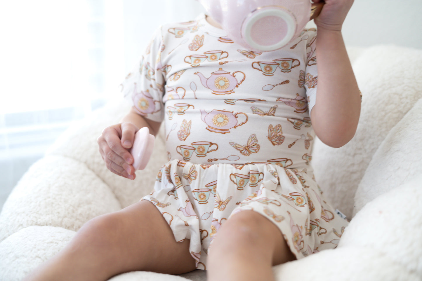 TEA TIME DREAM BODYSUIT DRESS