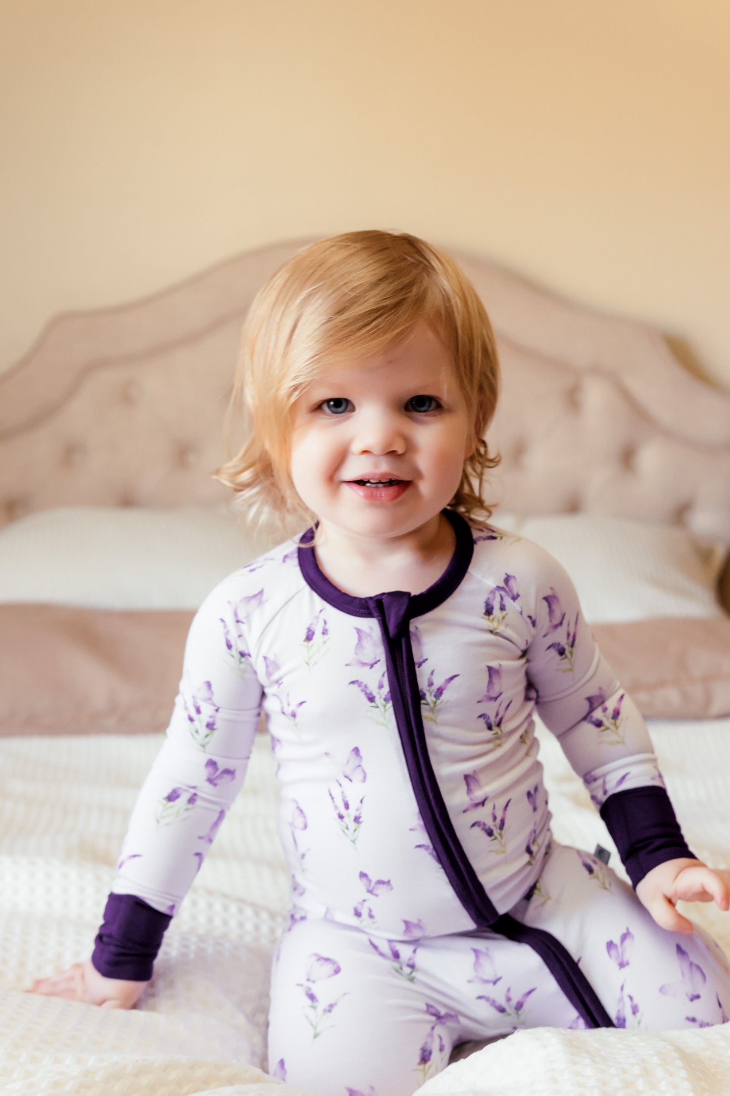Estella (Lavender Butterfly) Romper BDLJ