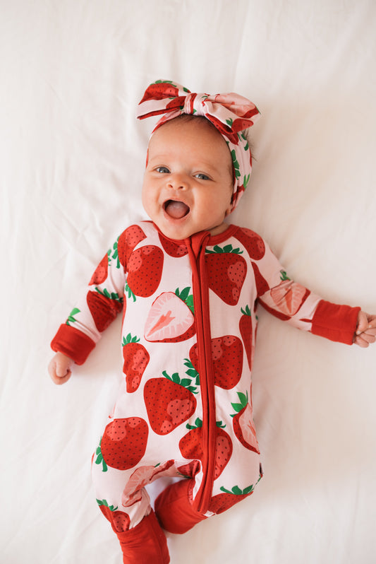 Berry Sweet (Strawberry) Romper