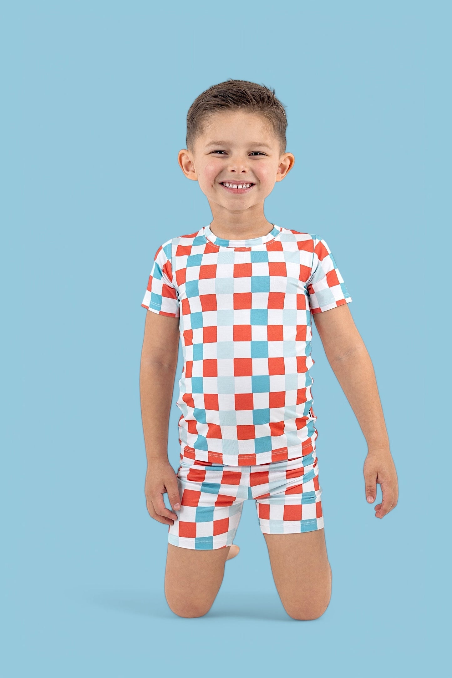 USA CHECKERS DREAM SHORT SET