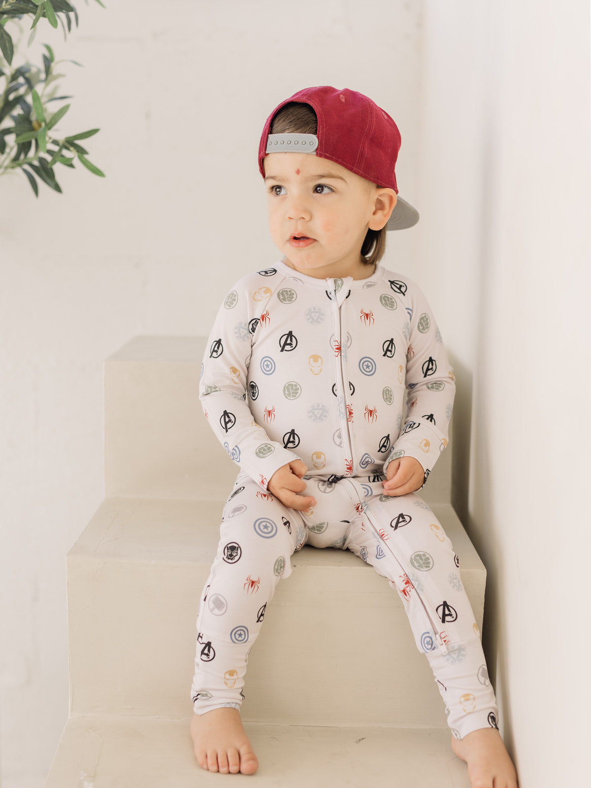 Hero | Bamboo Zip Pajamas