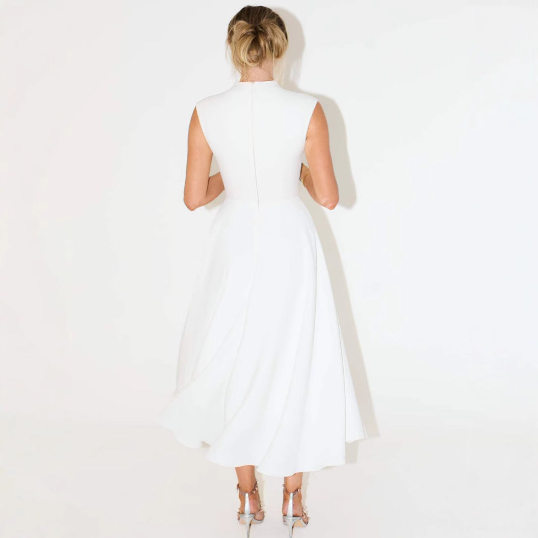 Yella High-Waist A-Line Dress