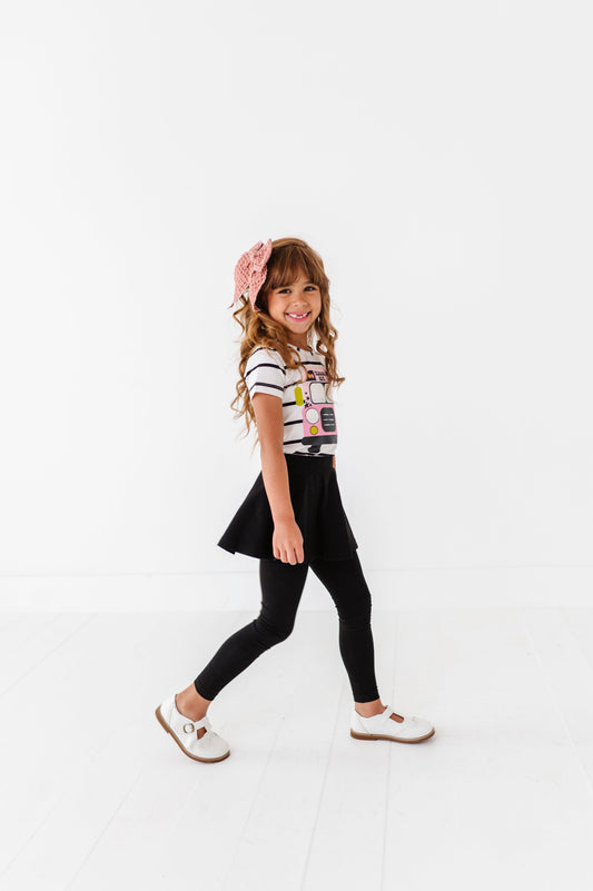 School Bus Stripe Tee