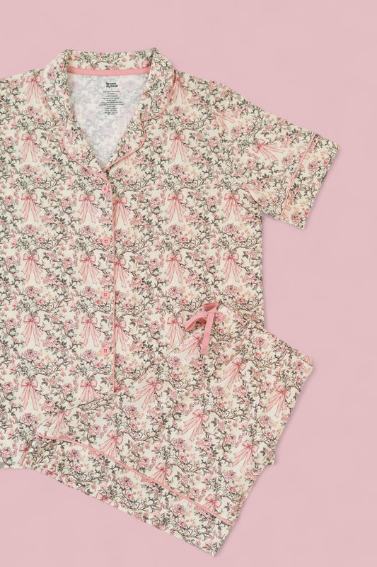 VICTORIAN BLOOM WOMEN’S DREAM SHORT SET