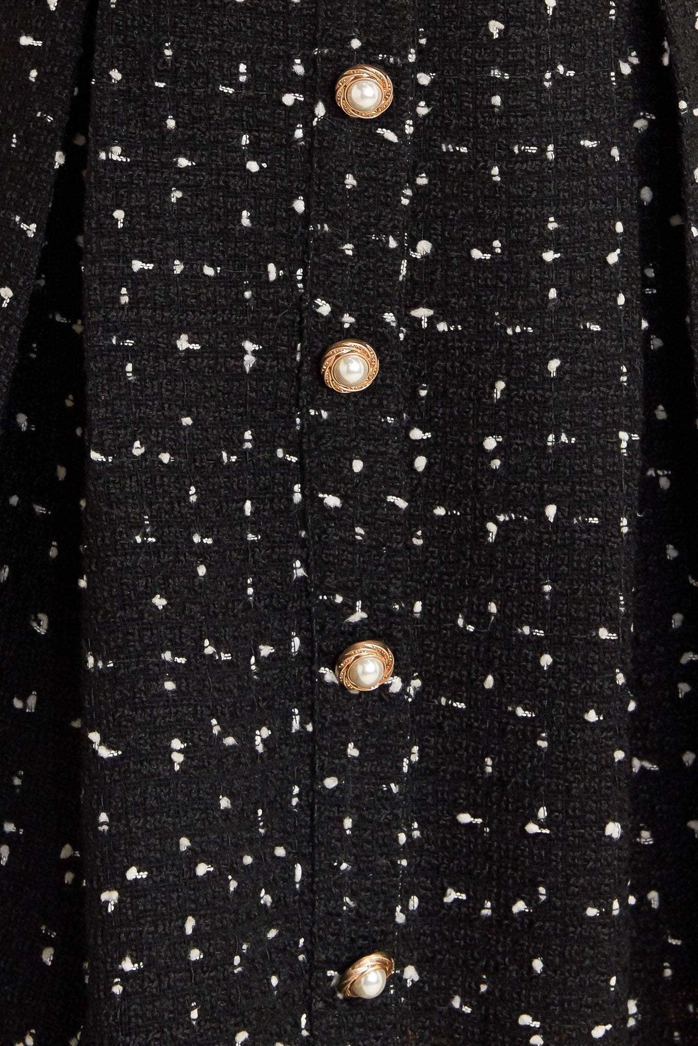 FRENCH CODE WOVEN TWEED MINI DRESS