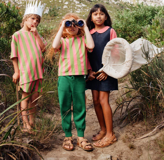 Striped Tencel™ Shirt - Pink/Green