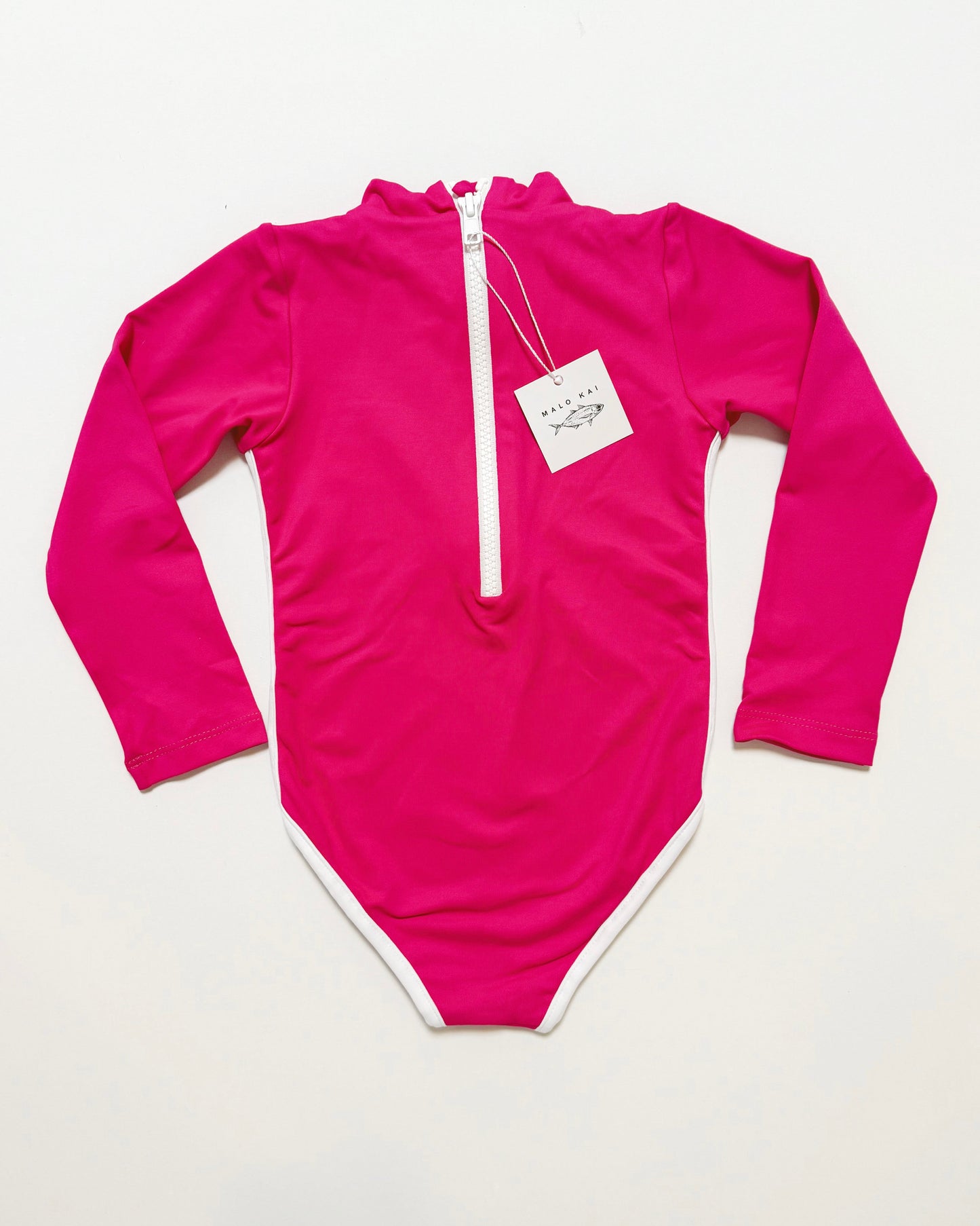 Lola One Piece Kids Swimsuit - Pitaya