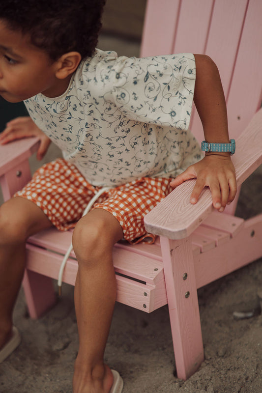 Swim Trunks | UPF + Recycled - Sienna Gingham