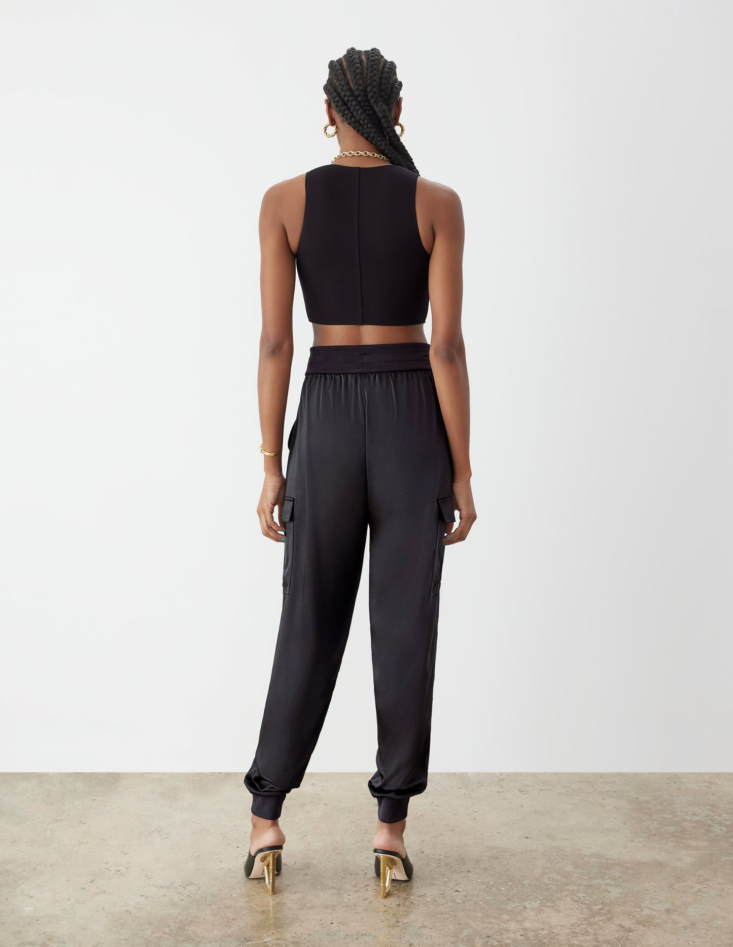 GSTQ Satin Jogger
