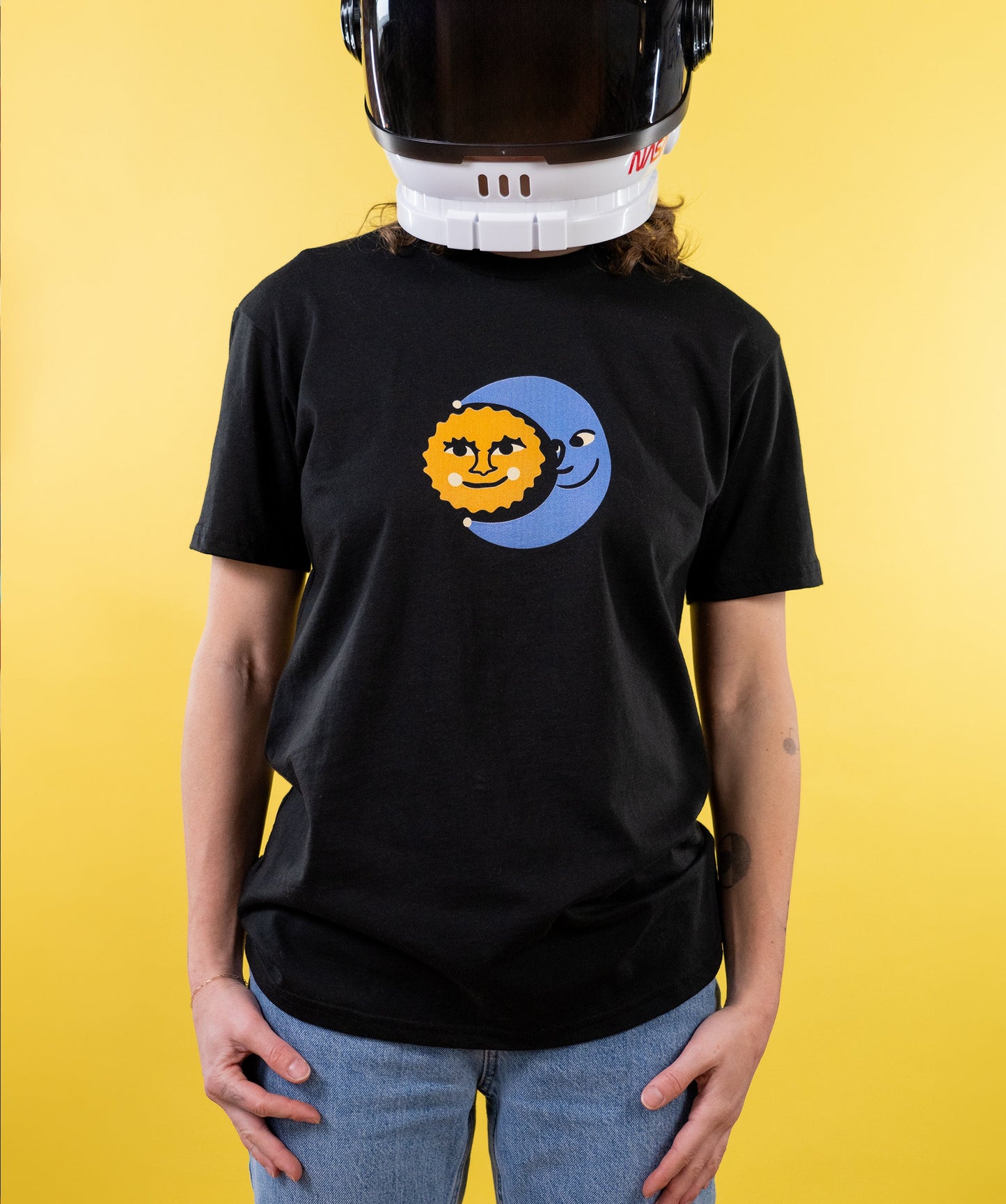 Sun & Moon Total Solar Eclipse Adult Tee