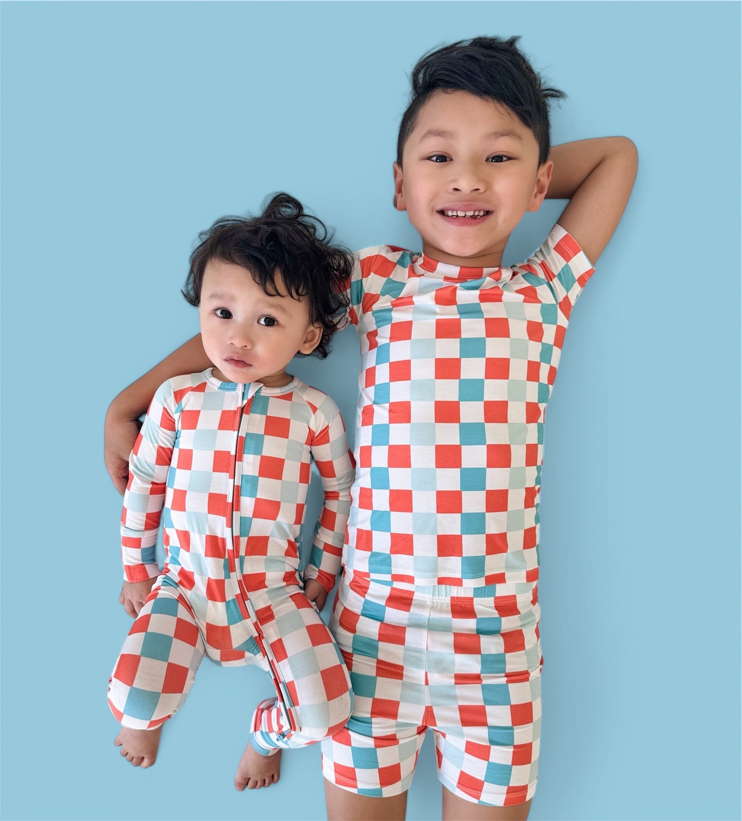 USA CHECKERS DREAM SHORT SET