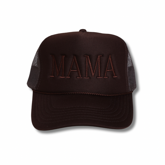 MAMA BROWN TRUCKER SNAPBACK