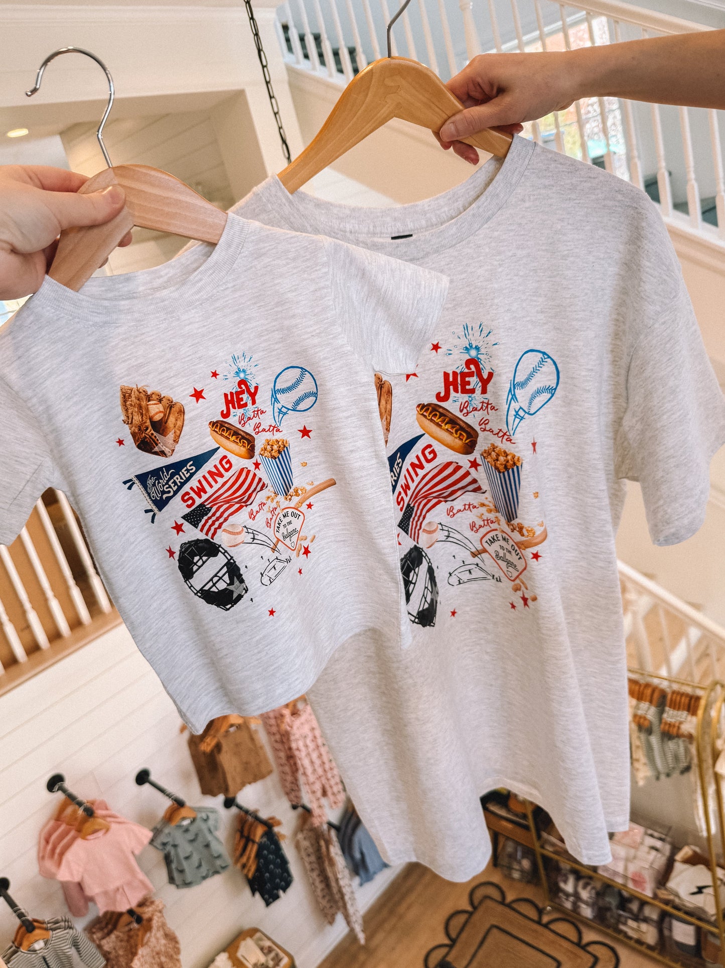 baseball days tee
