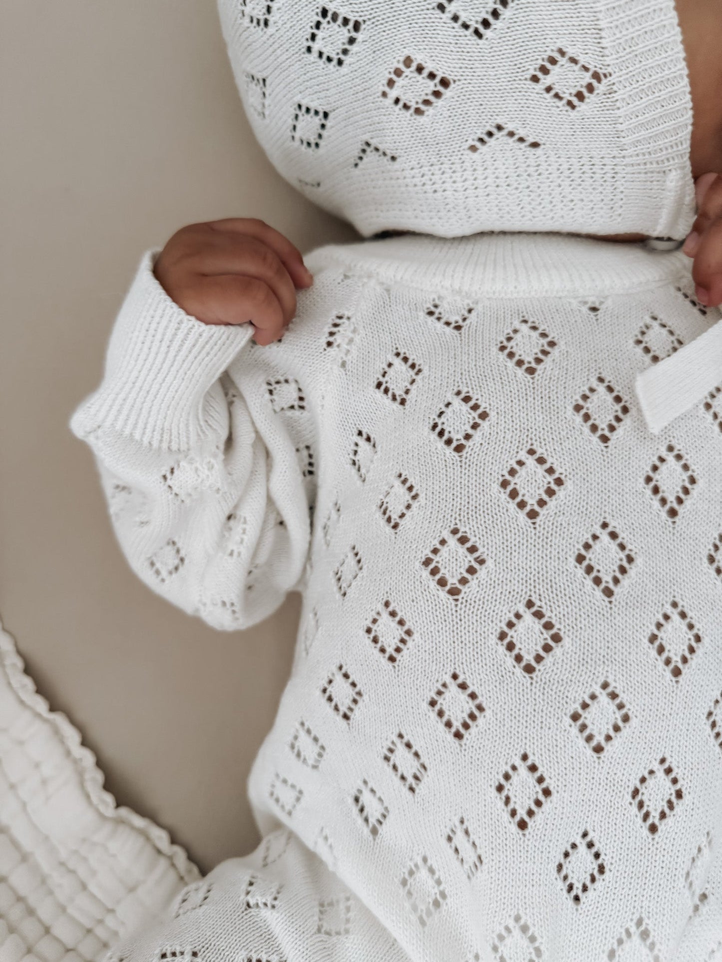 Bring Me Home Diamond Pointelle Bundle - White