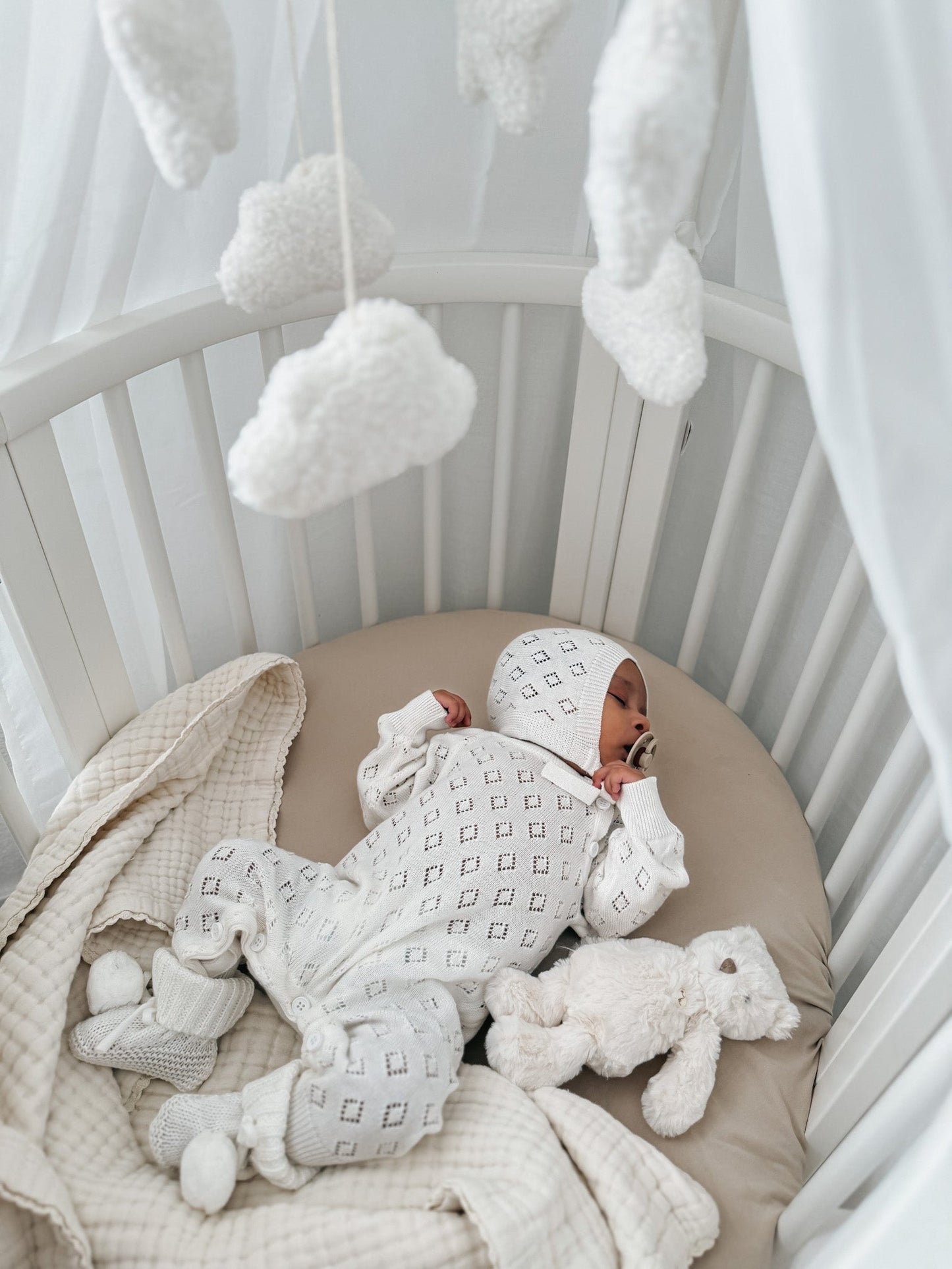 Bring Me Home Diamond Pointelle Bundle - White