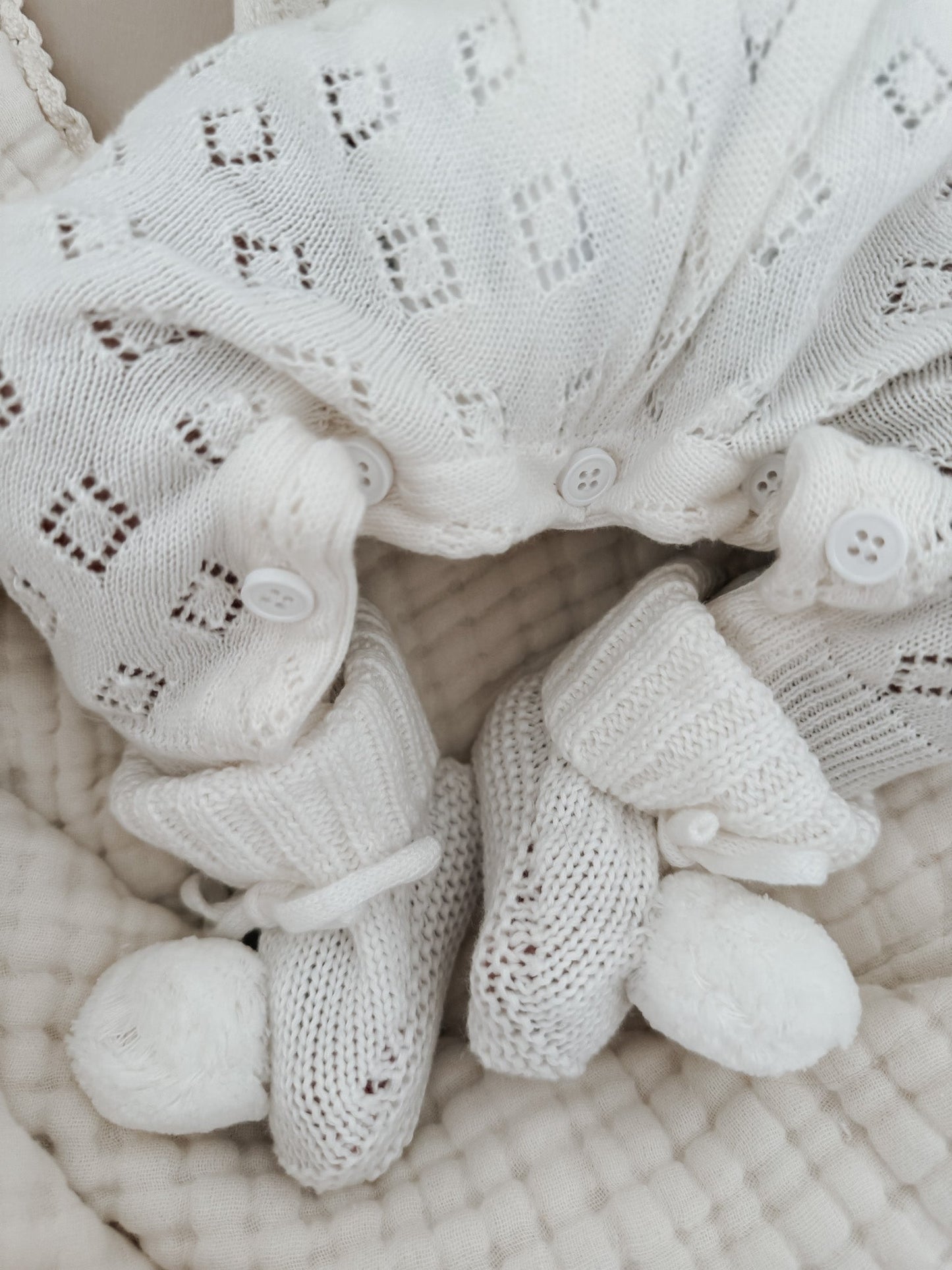 Bring Me Home Diamond Pointelle Bundle - White
