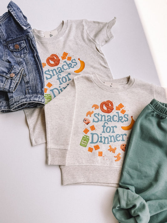 snacks for dinner tee