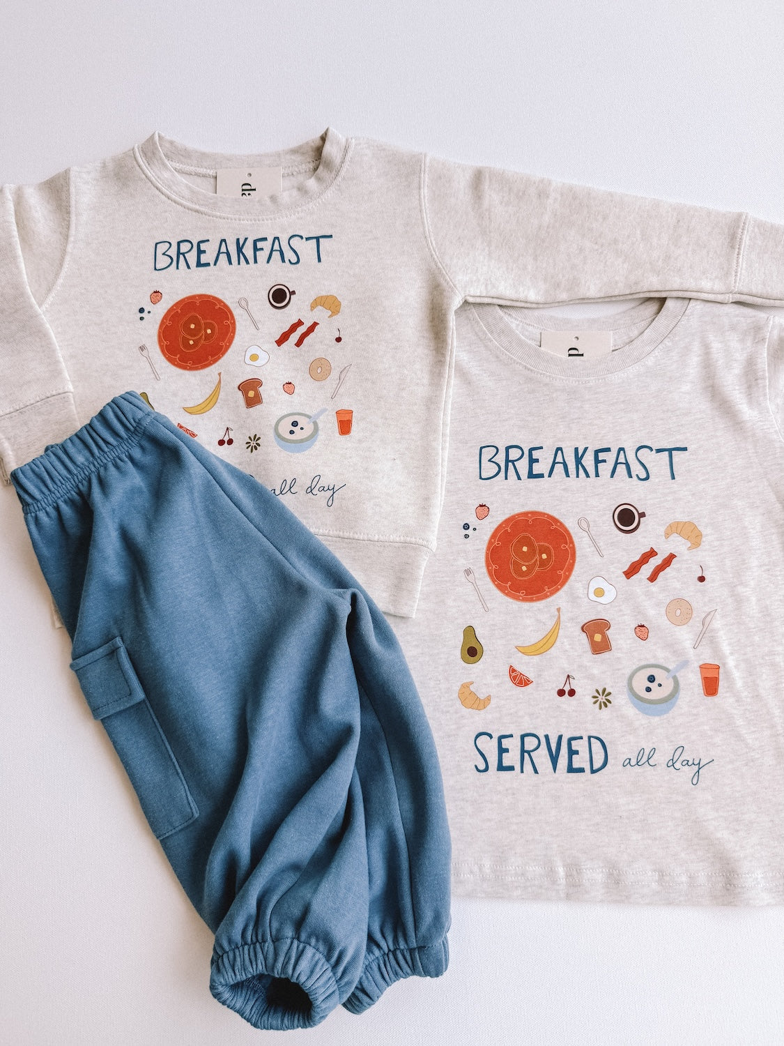 breakfast served all day crewneck