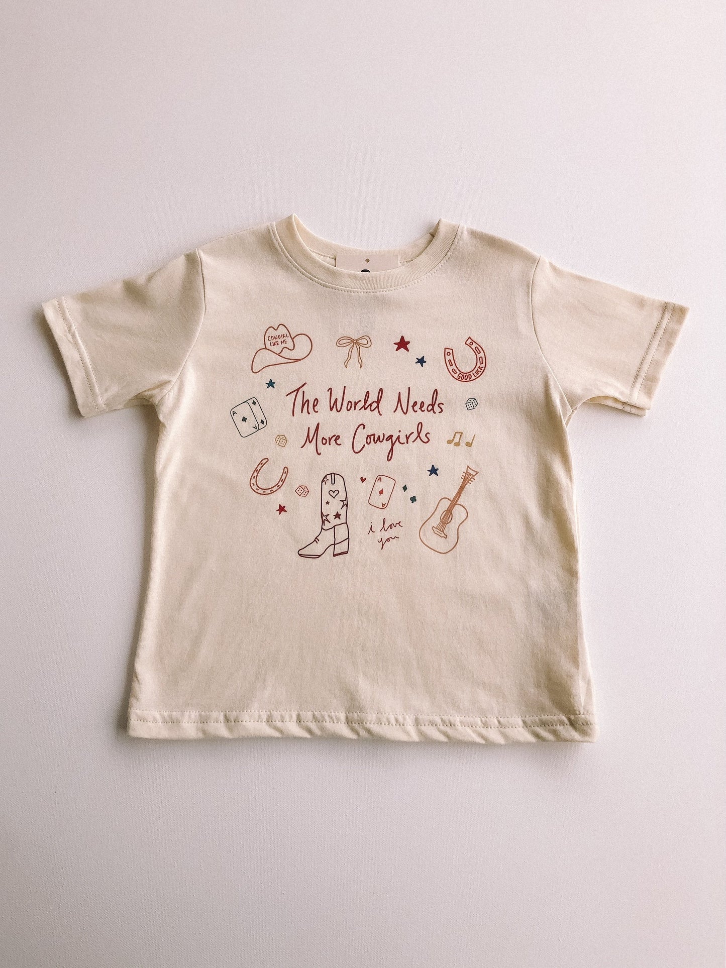 the world needs more cowgirls tee