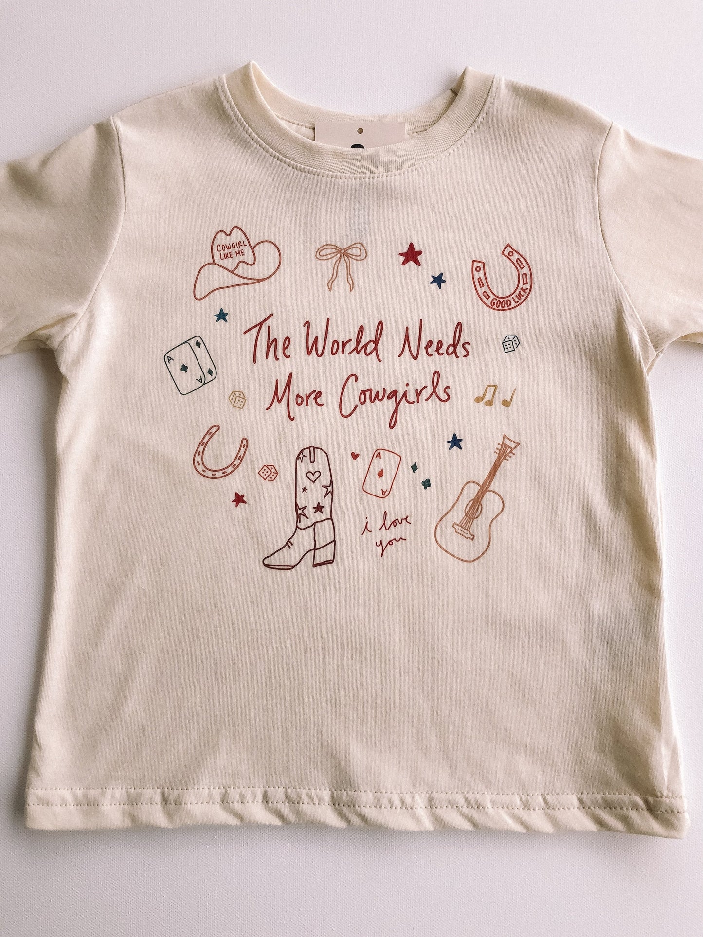 the world needs more cowgirls tee
