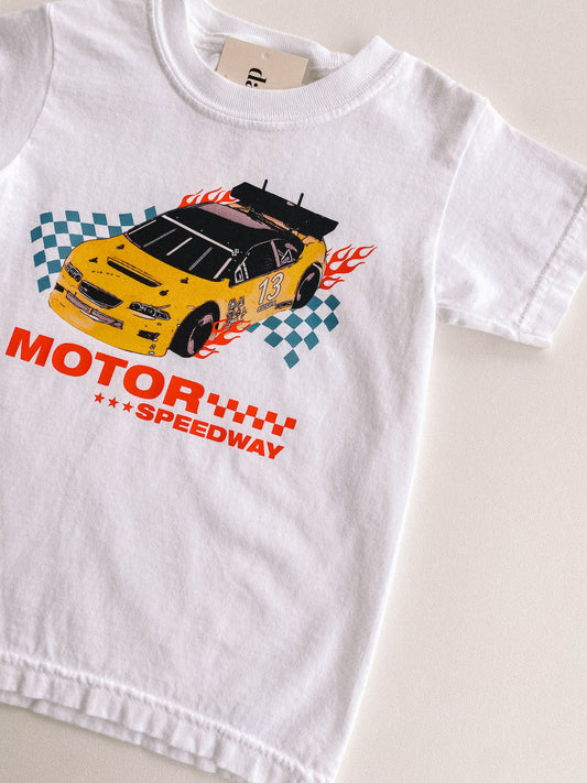 motor speedway tee
