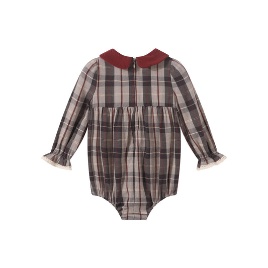 Plaid Romper