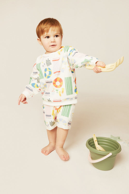 Recycled Cotton Beach Baby Short