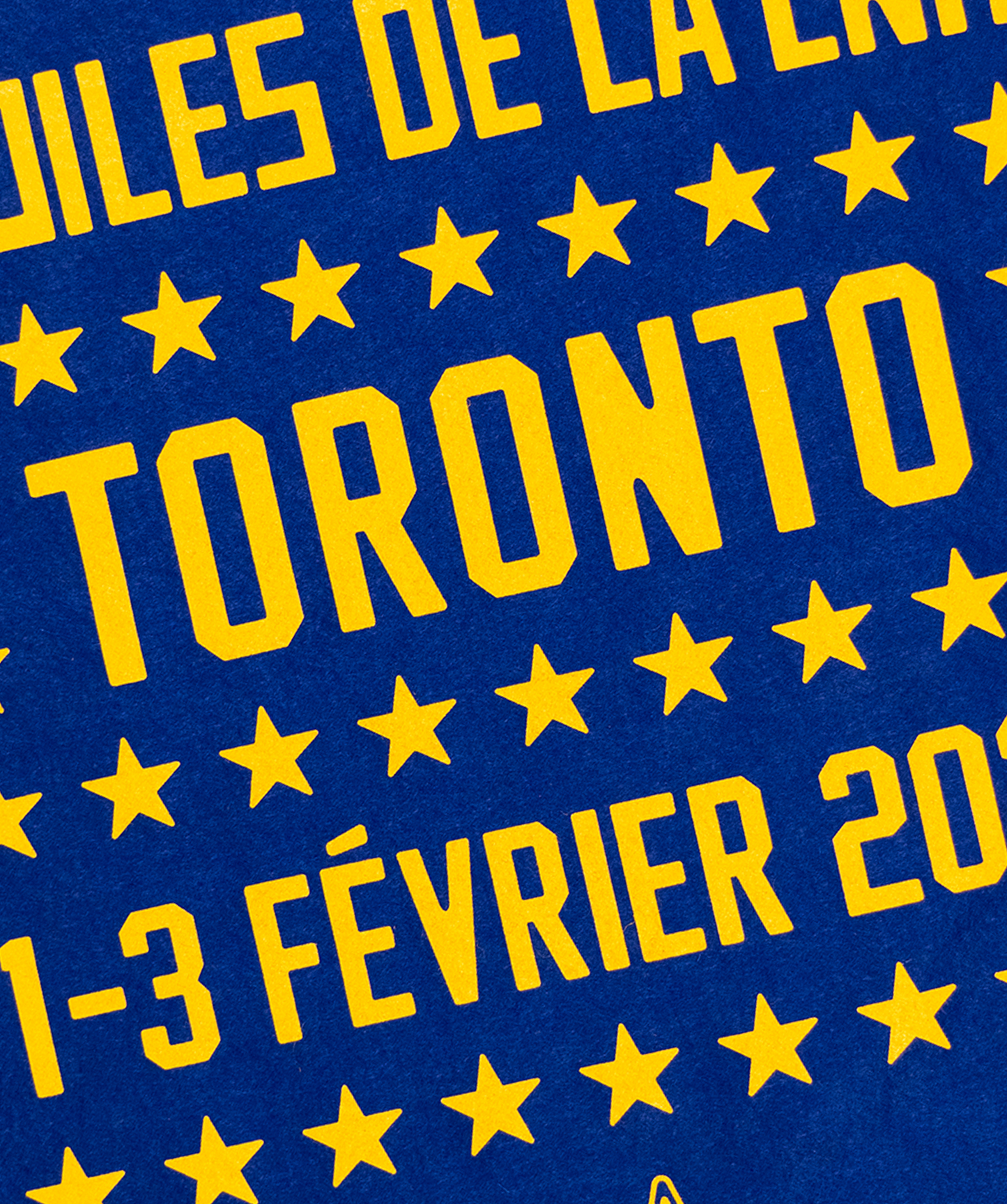 2024 NHL® All-Star French Camp Flag • NHL x Oxford Pennant