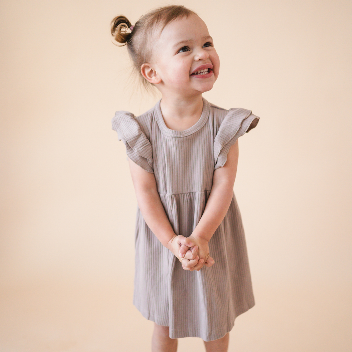 Organic Cotton Ruffle Dress