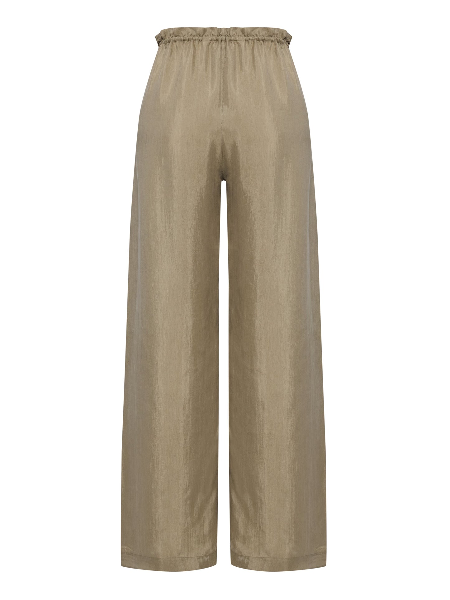 Lucid Flow Tie Pants - Khaki Green