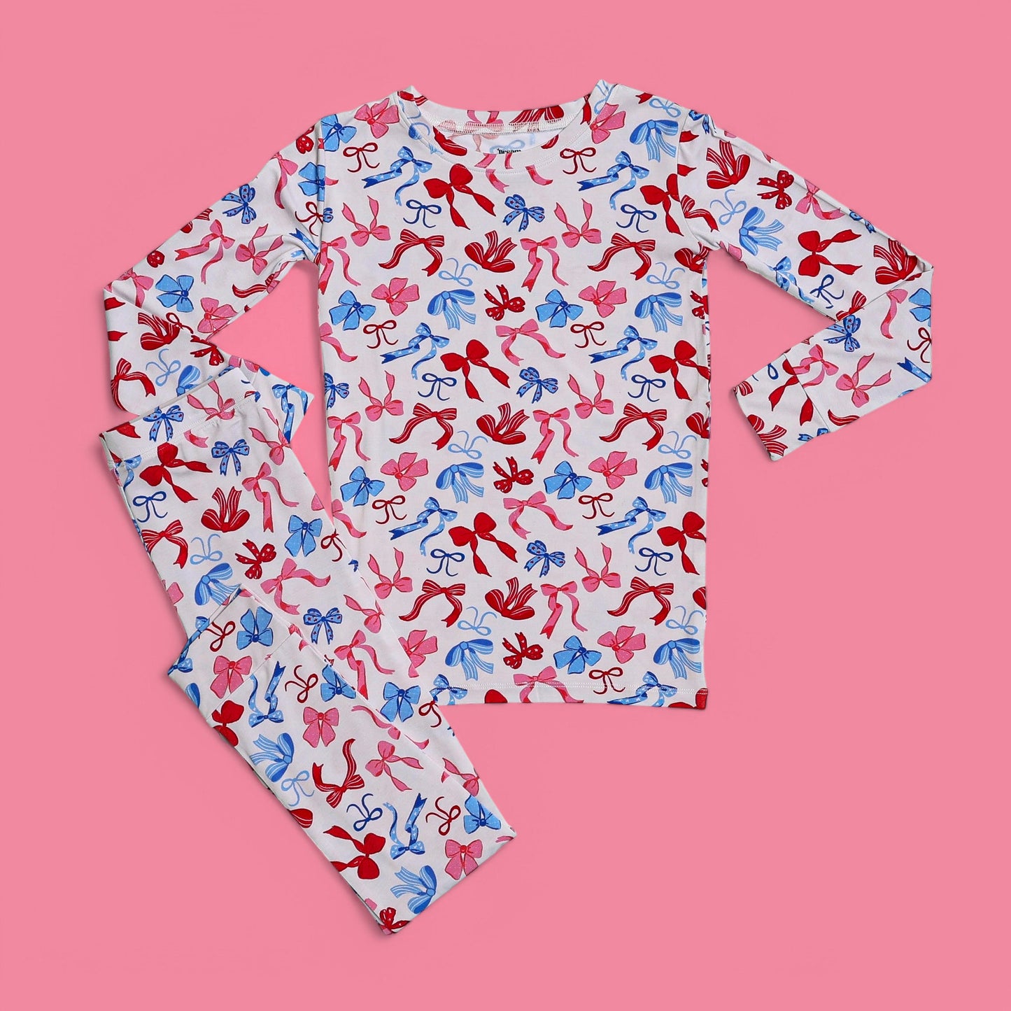 RED, WHITE AND BOWS DREAM SET