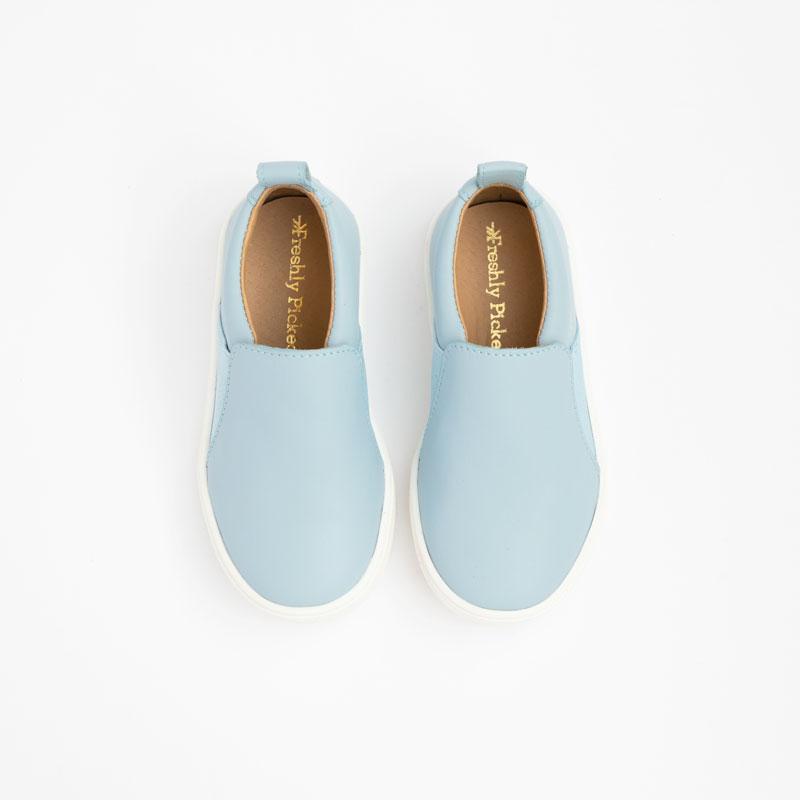 Powder Blue Slip On Sneaker