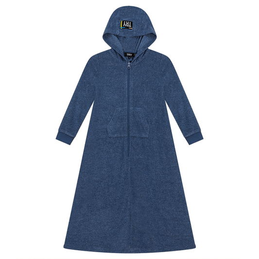 Star Crochet Terry Robe