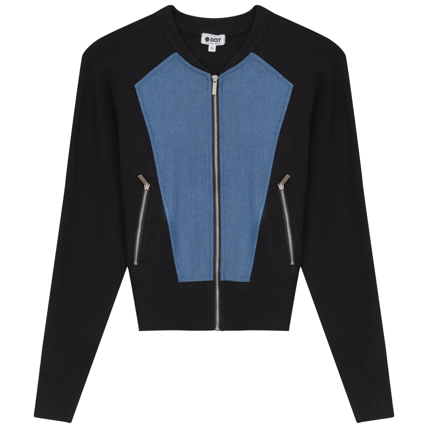 Denim Trim Jacket