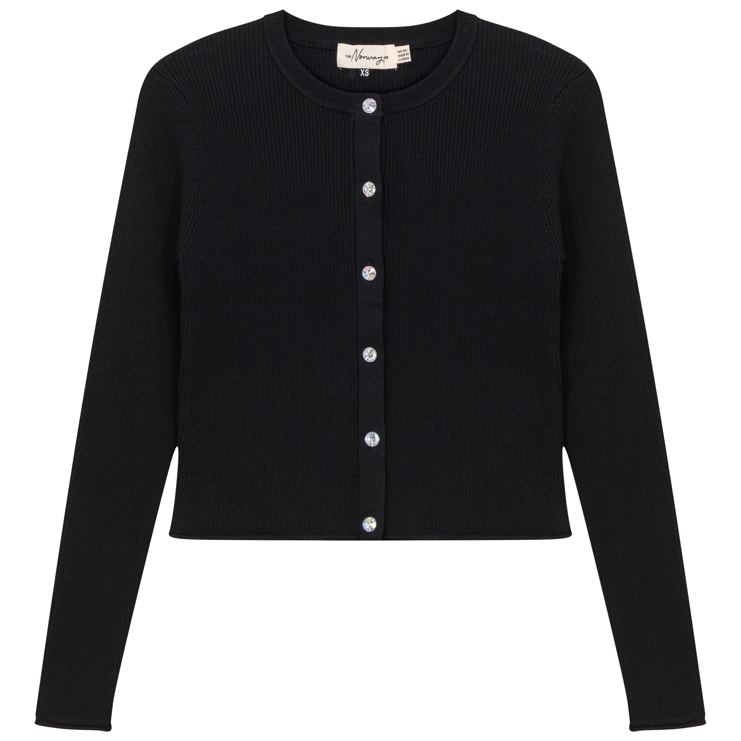 Cropped Knit Cardigan
