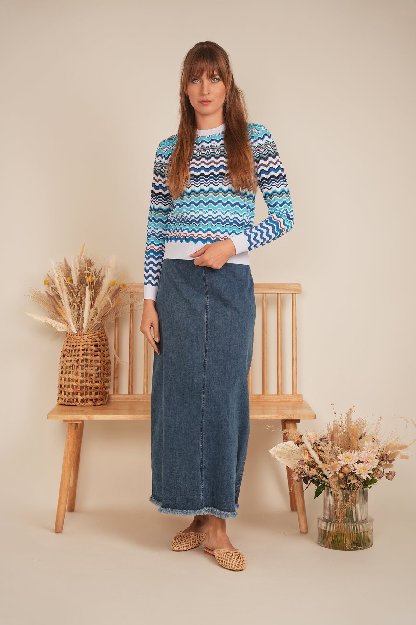 Crochet Knit Top