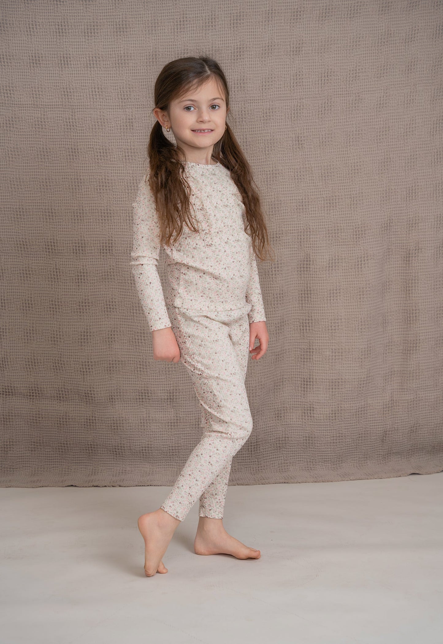 Flower Print 2Pc Set