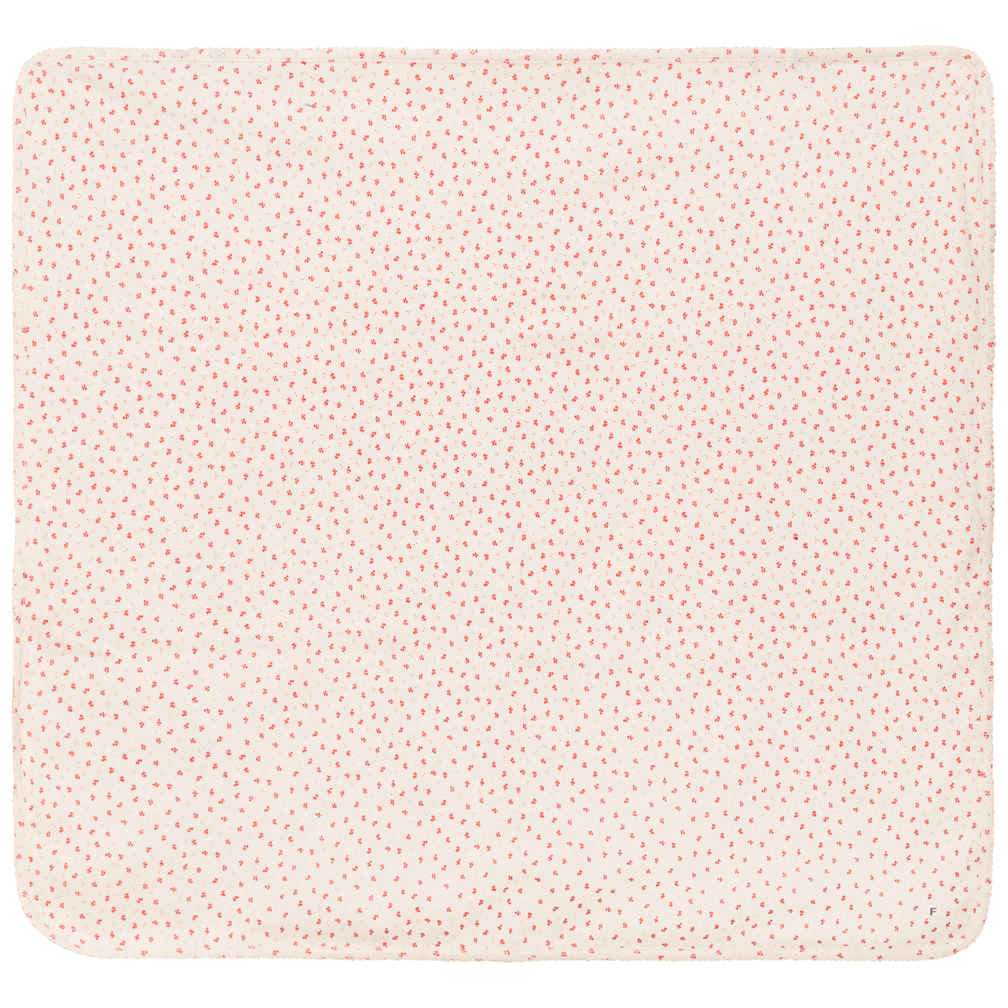 Crinkle Flower Print Blanket