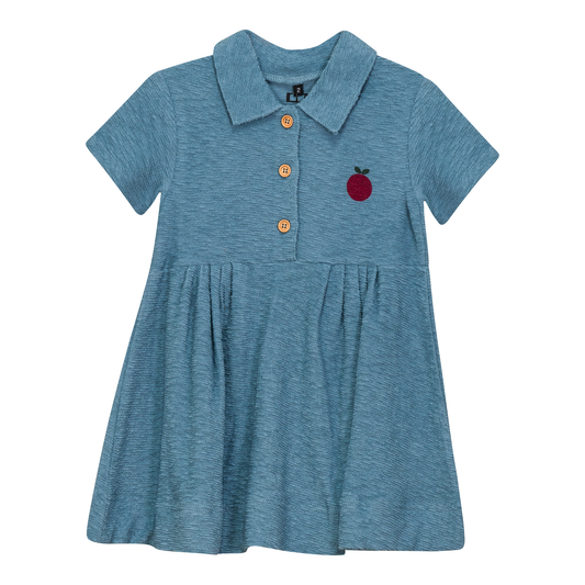 Textured Terry Dress