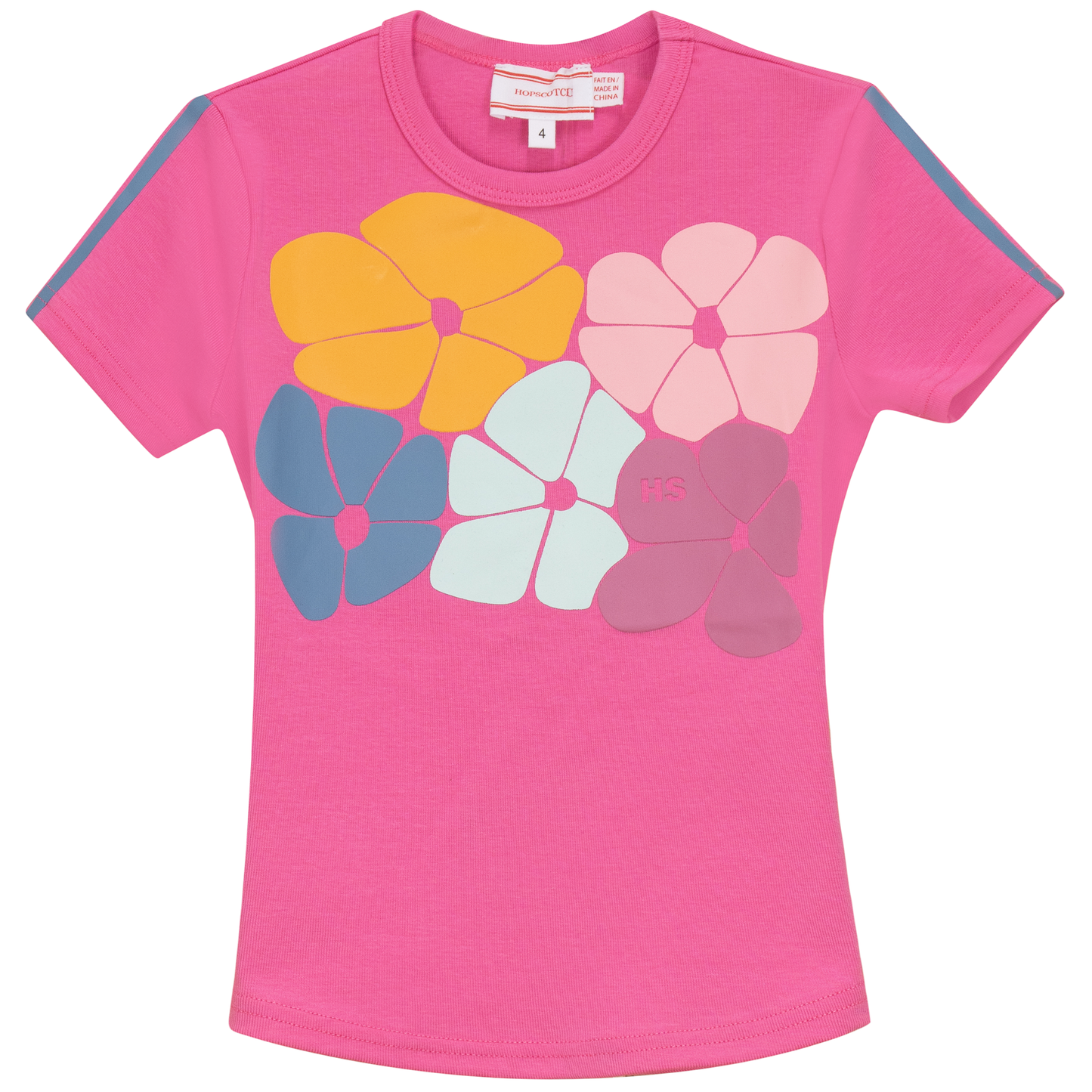 Multi Flower Print Top