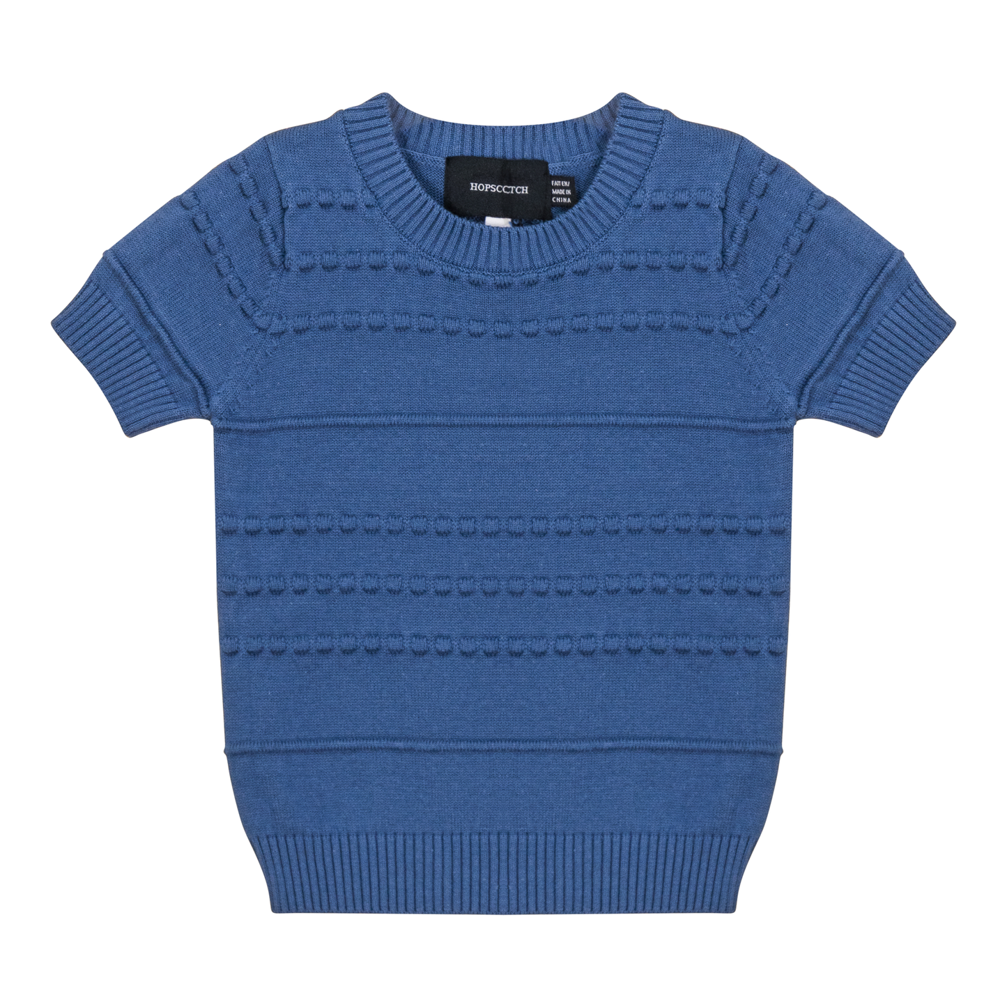 Stripe Knit Textured Sweater